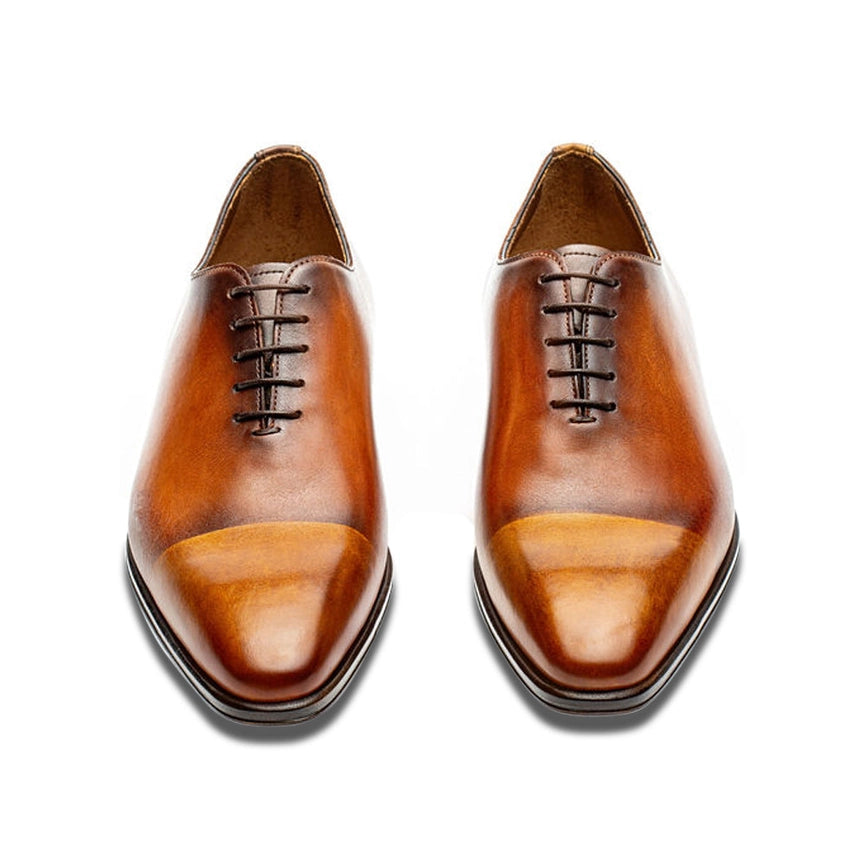 Mastrich Wholecut Captoe Tan Inglese-Shoes - Men-JOSE REAL-40-CRUST MOSTARDA TAN INGLESE-Urbanheer