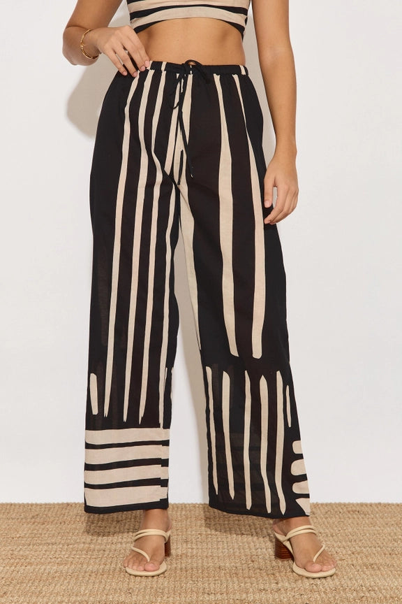 Mateo Pant - Cream/Black-Pant-BEFORE ANYONE ELSE-XS-Cream/Black-Urbanheer