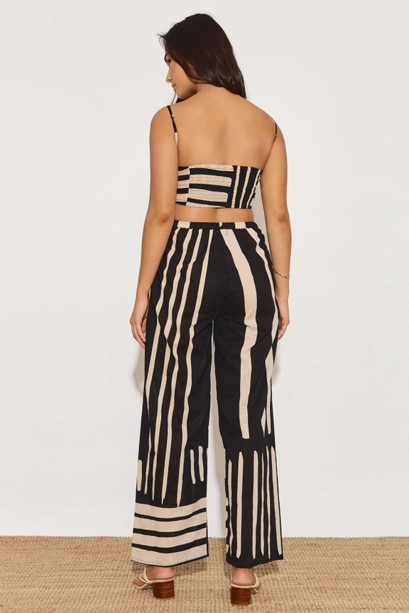 Mateo Pant - Cream/Black-Pant-BEFORE ANYONE ELSE-XS-Cream/Black-Urbanheer