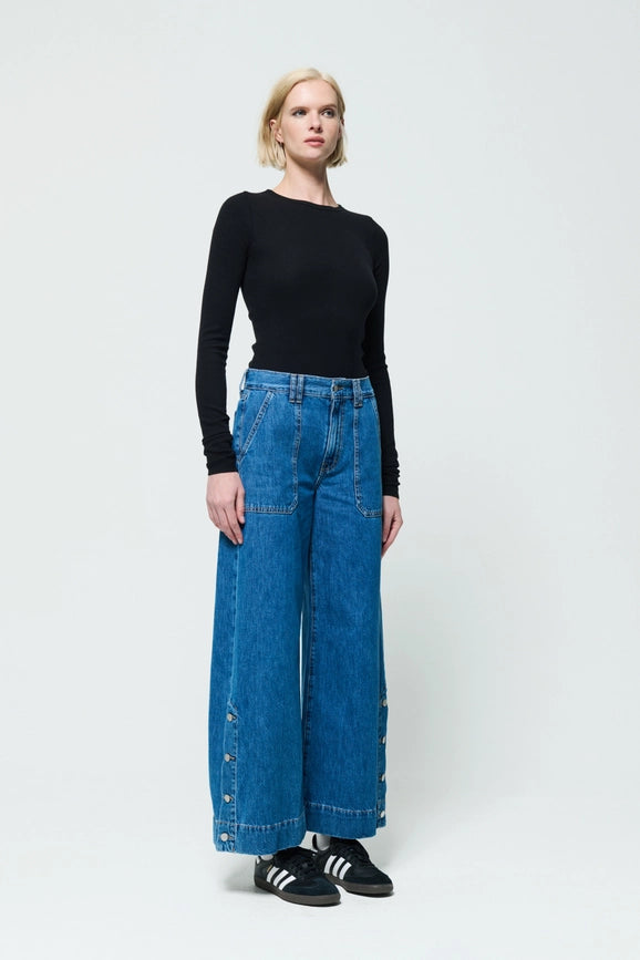 Matis Ultra Wide Leg - Fall Breeze-Pants-ÉTICA Denim-24-Urbanheer