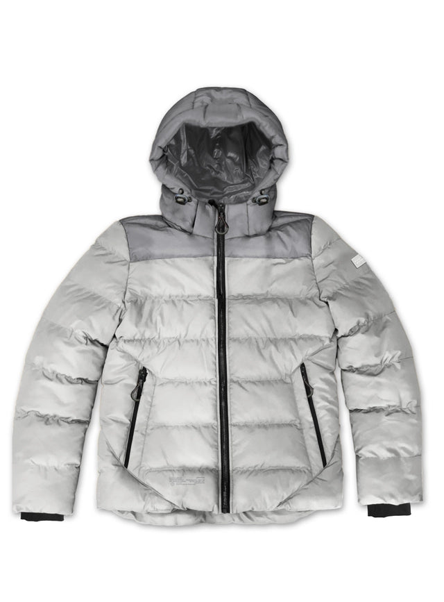 Matte Shine Midweight Jacket-Puffer Jacket-Point Zero-S-Milk-Urbanheer