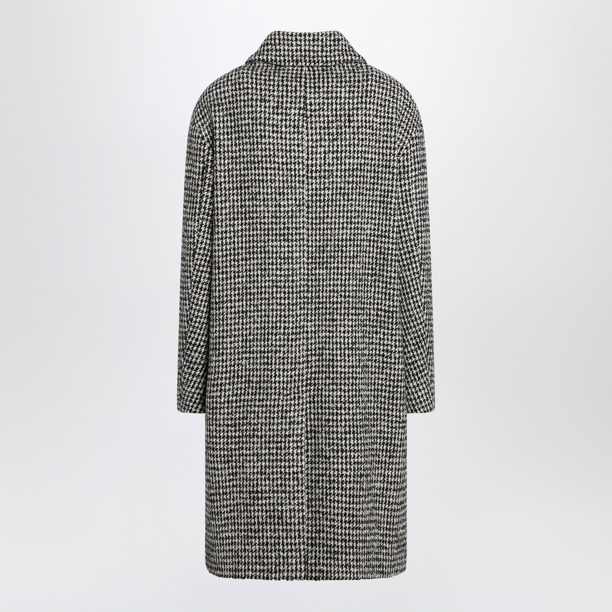 Max Mara Black and white houndstooth coat