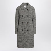 Max Mara Black and white houndstooth coat