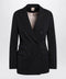 Max Mara Blue double-breasted wool jacket