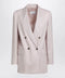 Max Mara Dusty beige double-breasted wool-blend jacket