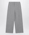 Max Mara Grey wool-cotton blend trousers
