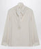 Max Mara Ivory silk charmeuse blouse