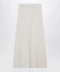 Max Mara Ivory skirt in stretch cashmere knit