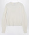 Max Mara Ivory sweater in stretch cashmere knit