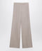 Max Mara Long silk trousers in pink