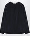 Max Mara Midnight blue silk-blend blouse