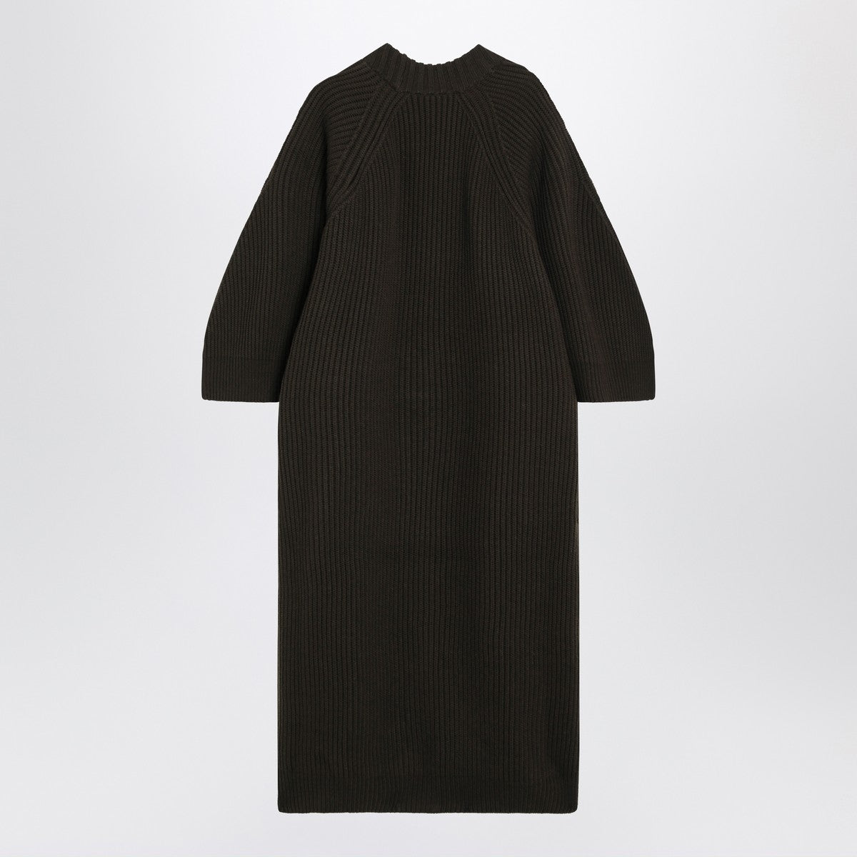 Max Mara Moss green cardigan in wool and cashmere