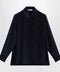 Max Mara Navy blue silk shirt