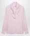 Max Mara Pink blouse in silk charmeuse