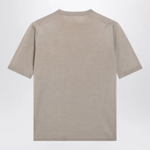 Max Mara Rock beige cashmere and silk sweater