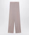 Max Mara Rose-beige wide-leg trousers