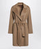 Max Mara Studio Camel wrap coat in cashmere and wool