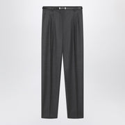 Max Mara Studio Dark grey wool trousers