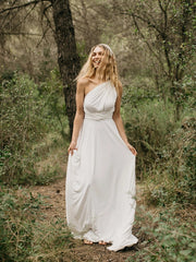 Maxi Dress Novia (Lined)-Dress-CEYLAN BCN-Unique Size-Ivory-Urbanheer