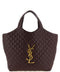 Maxi Lamb Nappa Quilted Tote Bag Everyday Use