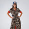 Maxi Leopard Button-Down Dress with Red Details-Dress-Q2-S-Brown-Urbanheer