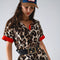 Maxi Leopard Button-Down Dress with Red Details-Dress-Q2-S-Brown-Urbanheer