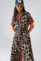 Maxi Leopard Button-Down Dress with Red Details-Dress-Q2-S-Brown-Urbanheer
