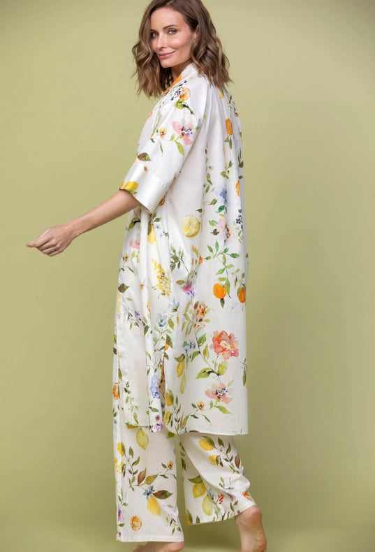 Maxi Shirt Fruit Garden-Shirts-Greenkiss-S/M-Fruit Garden-Urbanheer