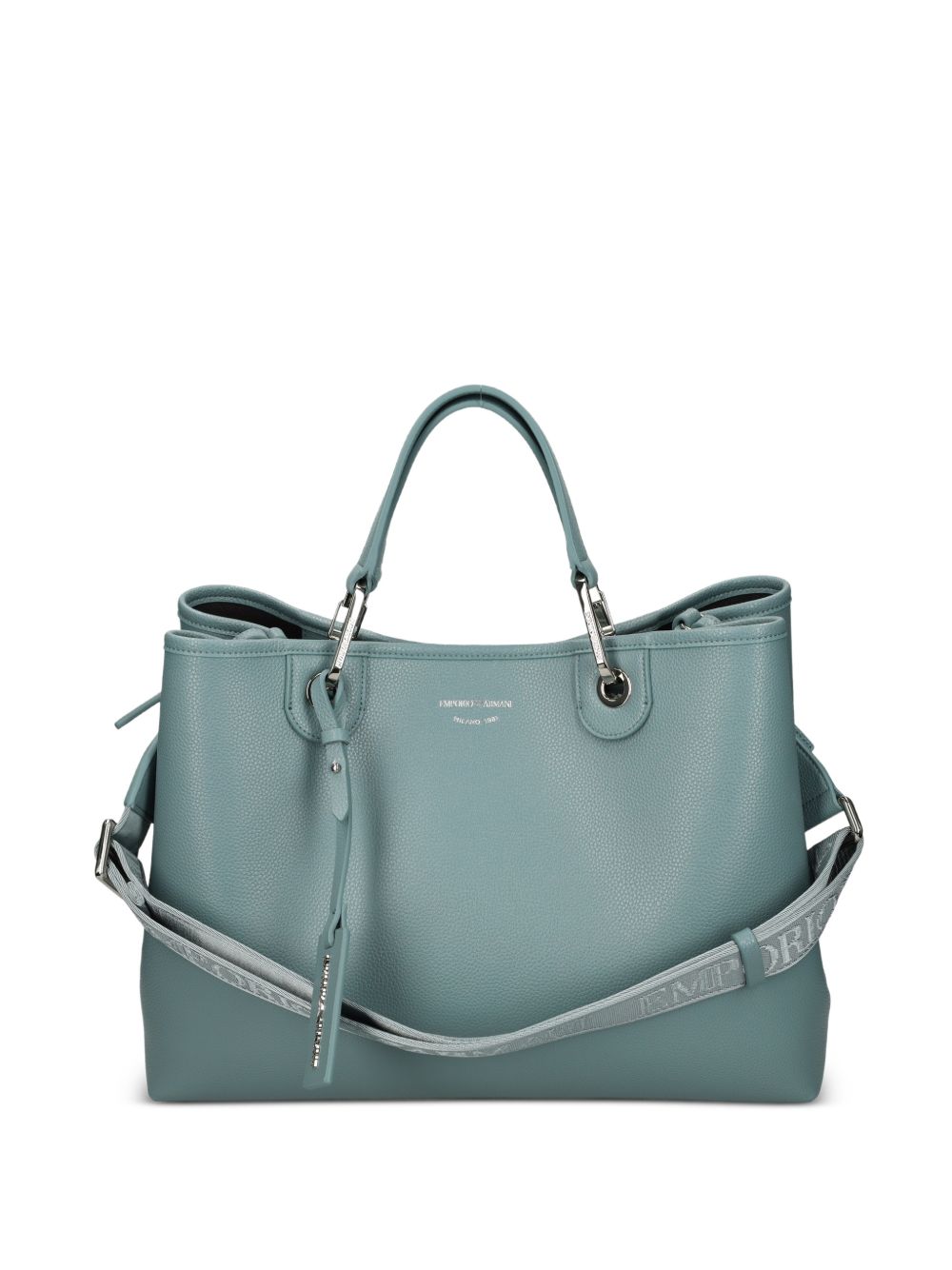 Medium Grained Texture Shopper Bag with Adjustable Strap