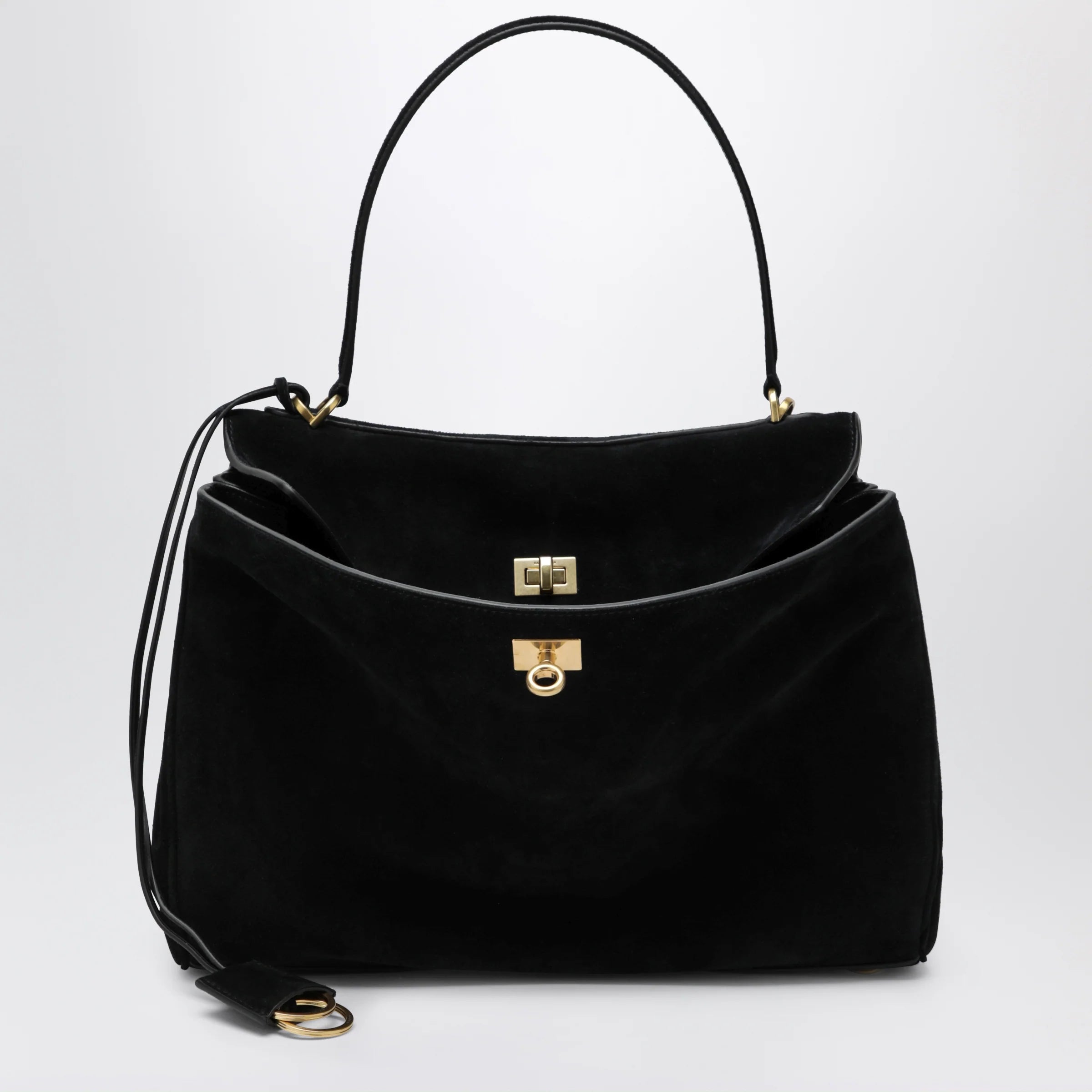 Medium Suede Calfskin Everyday Bag