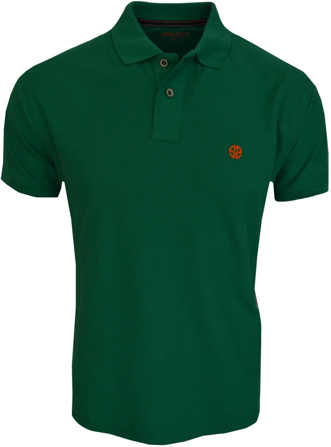 Men Polo T-shirt Cali Green-T-shirts For Men-Spazio-S-Urbanheer