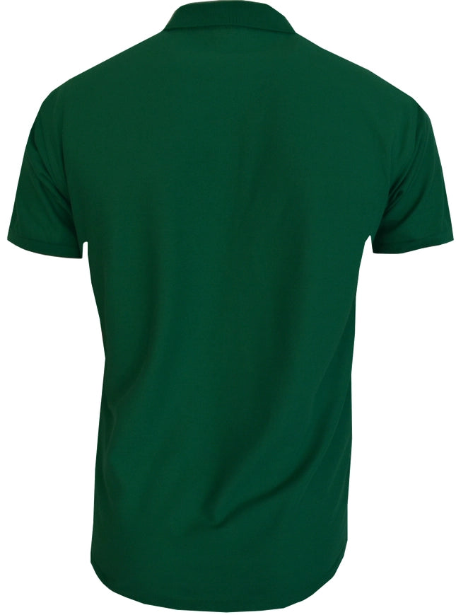 Men Polo T-Shirt Cali Green-T-shirts For Men-Spazio-S-Urbanheer