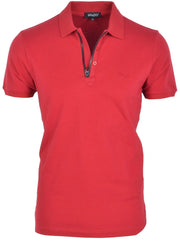 Men Polo T-Shirt-T-shirts For Men-Spazio-S-Red-Urbanheer