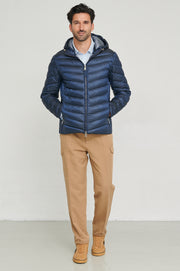 Men Short down jacket PHOENIX NAVY-Jacket-Henry Arroway-S-NAVY-Urbanheer