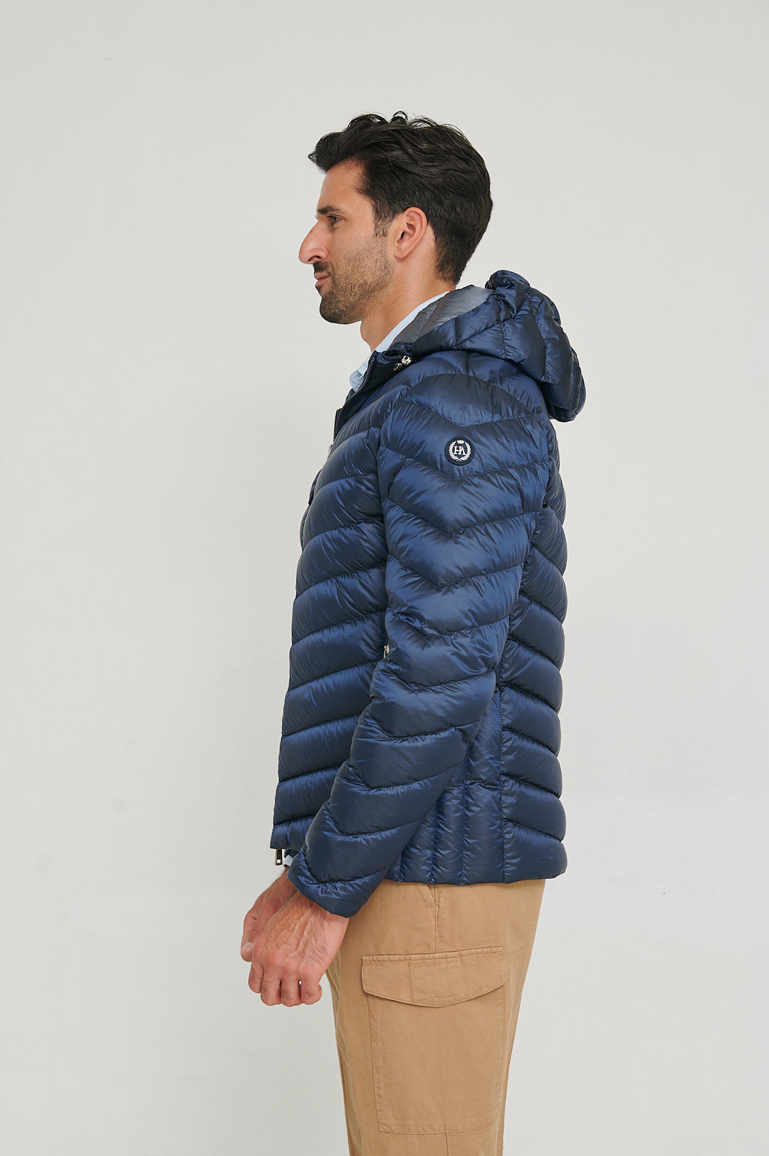 Men Short down jacket PHOENIX NAVY-Jacket-Henry Arroway-S-NAVY-Urbanheer