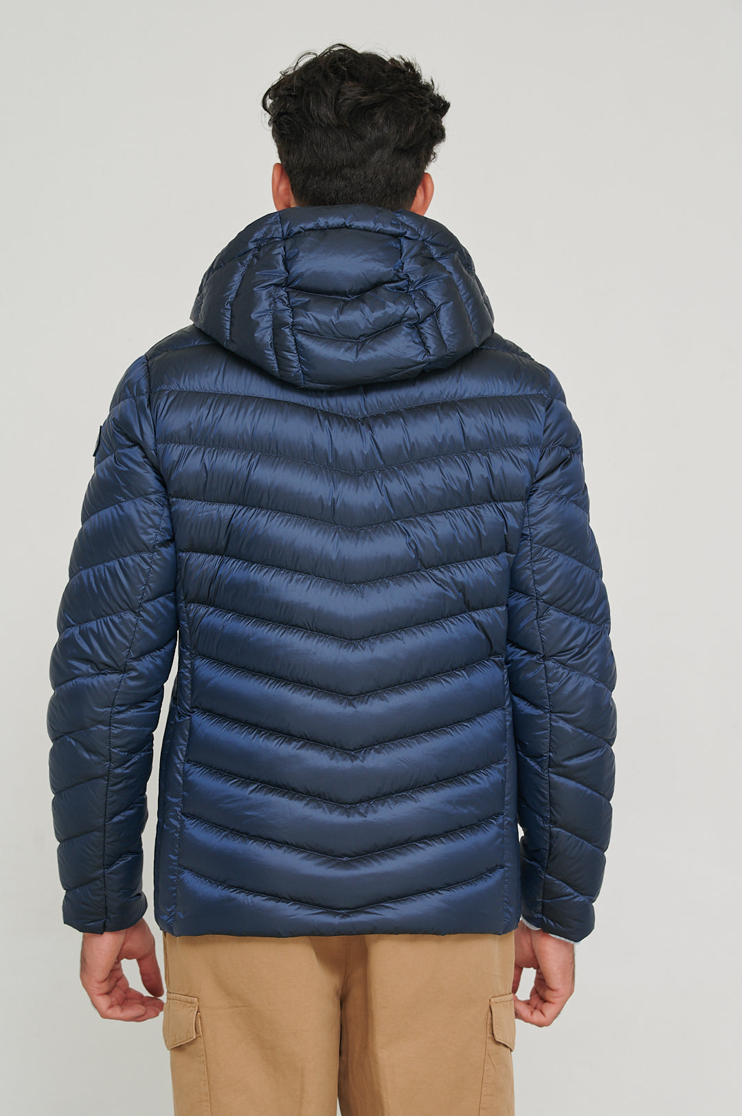 Men Short down jacket PHOENIX NAVY-Jacket-Henry Arroway-S-NAVY-Urbanheer