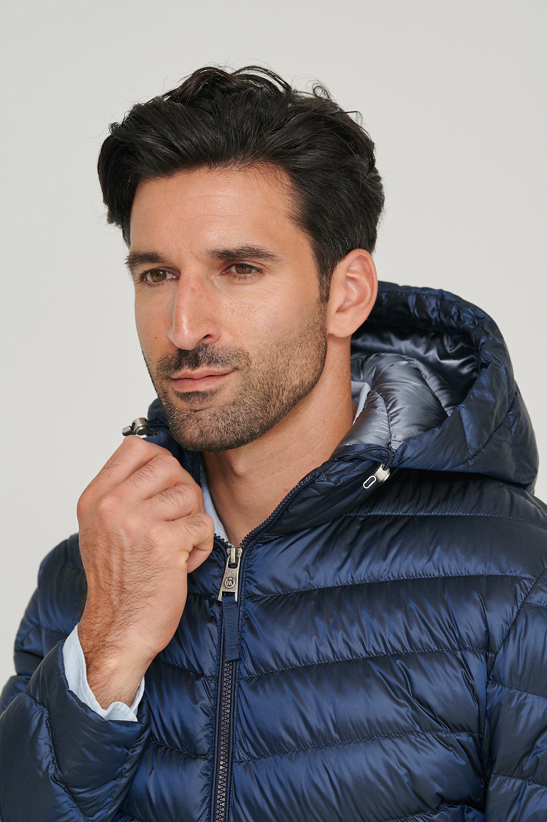 Men Short down jacket PHOENIX NAVY-Jacket-Henry Arroway-S-NAVY-Urbanheer