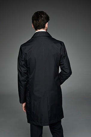 Men Trench coat SEATTLE-Trench coat-Henry Arroway-M-Navy-Urbanheer
