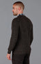 Mens 100% British Wool Heavyweight Ribbed Jumper-Jumper-Paul James Knitwear-S-Loden Green-Urbanheer