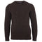 Mens 100% British Wool Heavyweight Ribbed Jumper-Jumper-Paul James Knitwear-S-Loden Green-Urbanheer