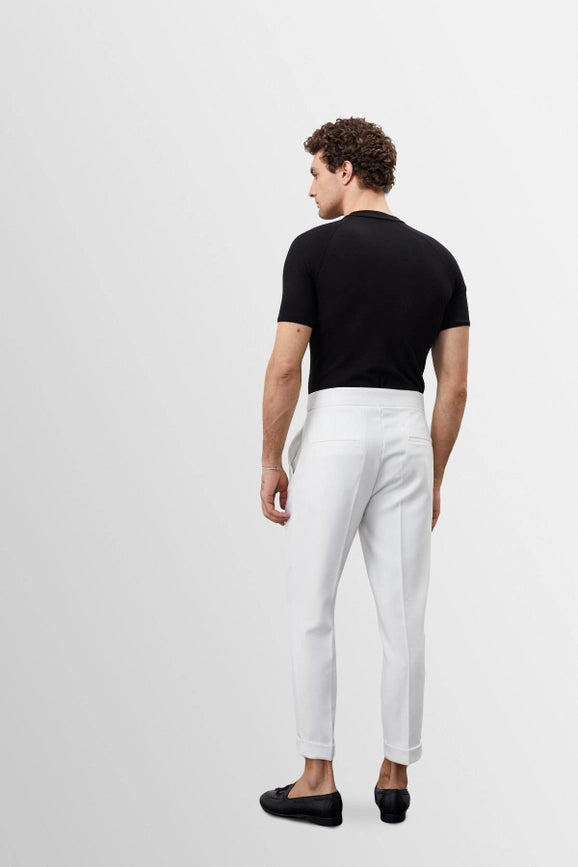 Men's Black Slim Fit Crew Neck T-Shirt-T-Shirt-Wessi-M-Black-Urbanheer