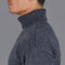 Mens British Wool Submariner Roll Neck Jumper Charcoal-Jumper-Paul James Knitwear-L-Charcoal-Urbanheer