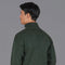 Mens British Wool Submariner Roll Neck Jumper Loden Green-Jumper-Paul James Knitwear-L-Loden Green-Urbanheer