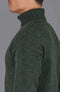 Mens British Wool Submariner Roll Neck Jumper Loden Green-Jumper-Paul James Knitwear-L-Loden Green-Urbanheer