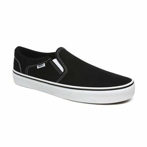 Men’s Casual Trainers Vans Asher Black-Fashion | Accessories > Clothes and Shoes > Sports shoes-Vans-41-Urbanheer