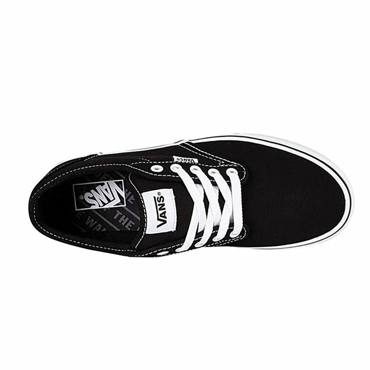 Men’s Casual Trainers Vans Atwood Black-Fashion | Accessories > Clothes and Shoes > Sports shoes-Vans-42-Urbanheer