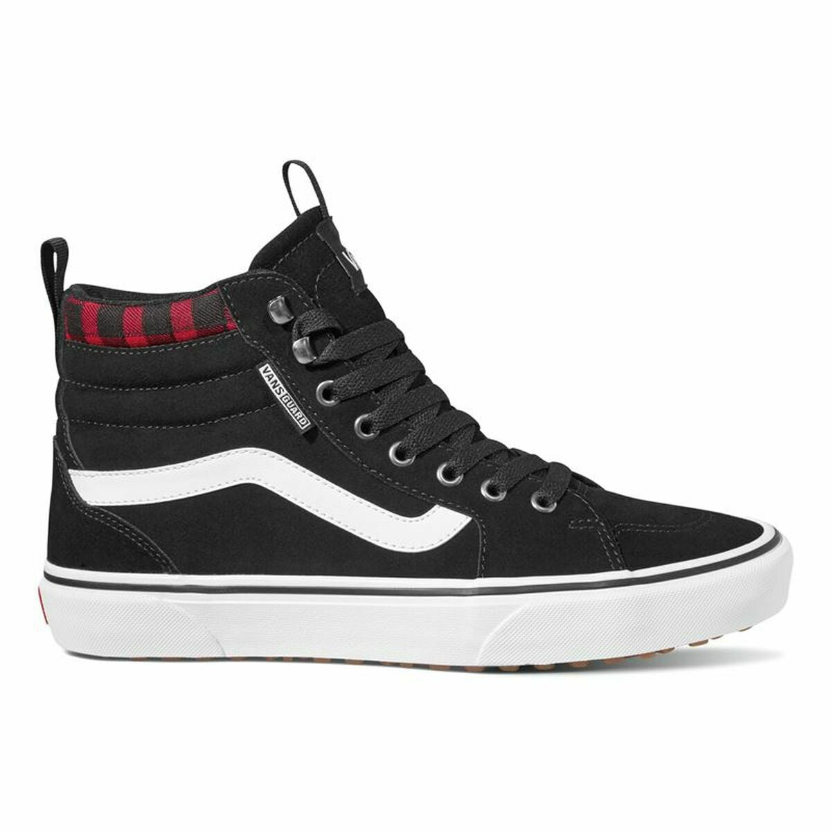 Men’s Casual Trainers Vans Filmore Hi VansGuard Red Black-Fashion | Accessories > Clothes and Shoes > Sports shoes-Vans-39-Urbanheer