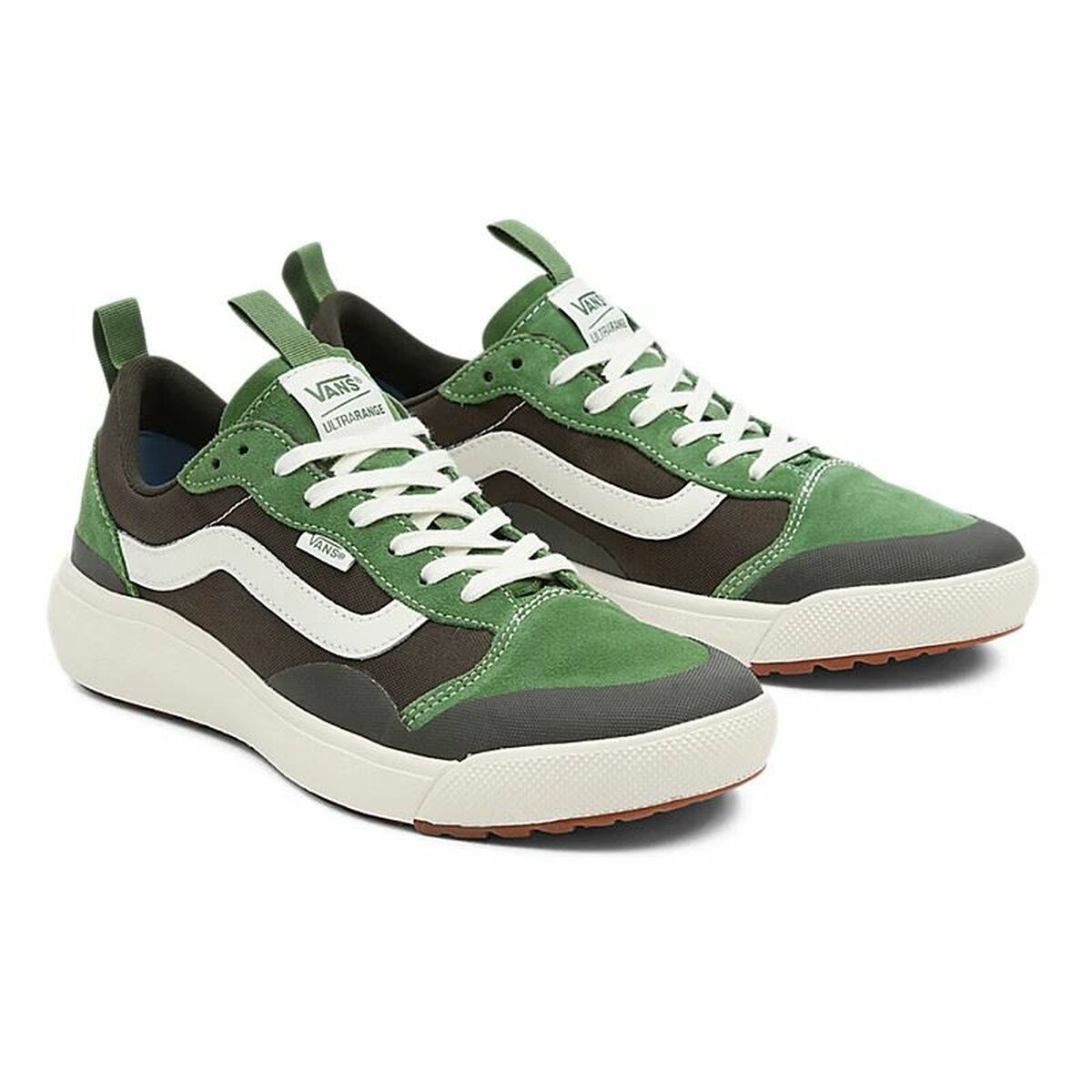 Men’s Casual Trainers Vans UltraRange Green-Fashion | Accessories > Clothes and Shoes > Sports shoes-Vans-40-Urbanheer