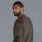 Mens Chunky British Wool Ribbed Shooting Jumper Brown-Jumper-Paul James Knitwear-S-Brown-Urbanheer