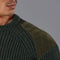 Mens Chunky British Wool Ribbed Shooting Jumper Loden Green-Jumper-Paul James Knitwear-S-Loden Green-Urbanheer